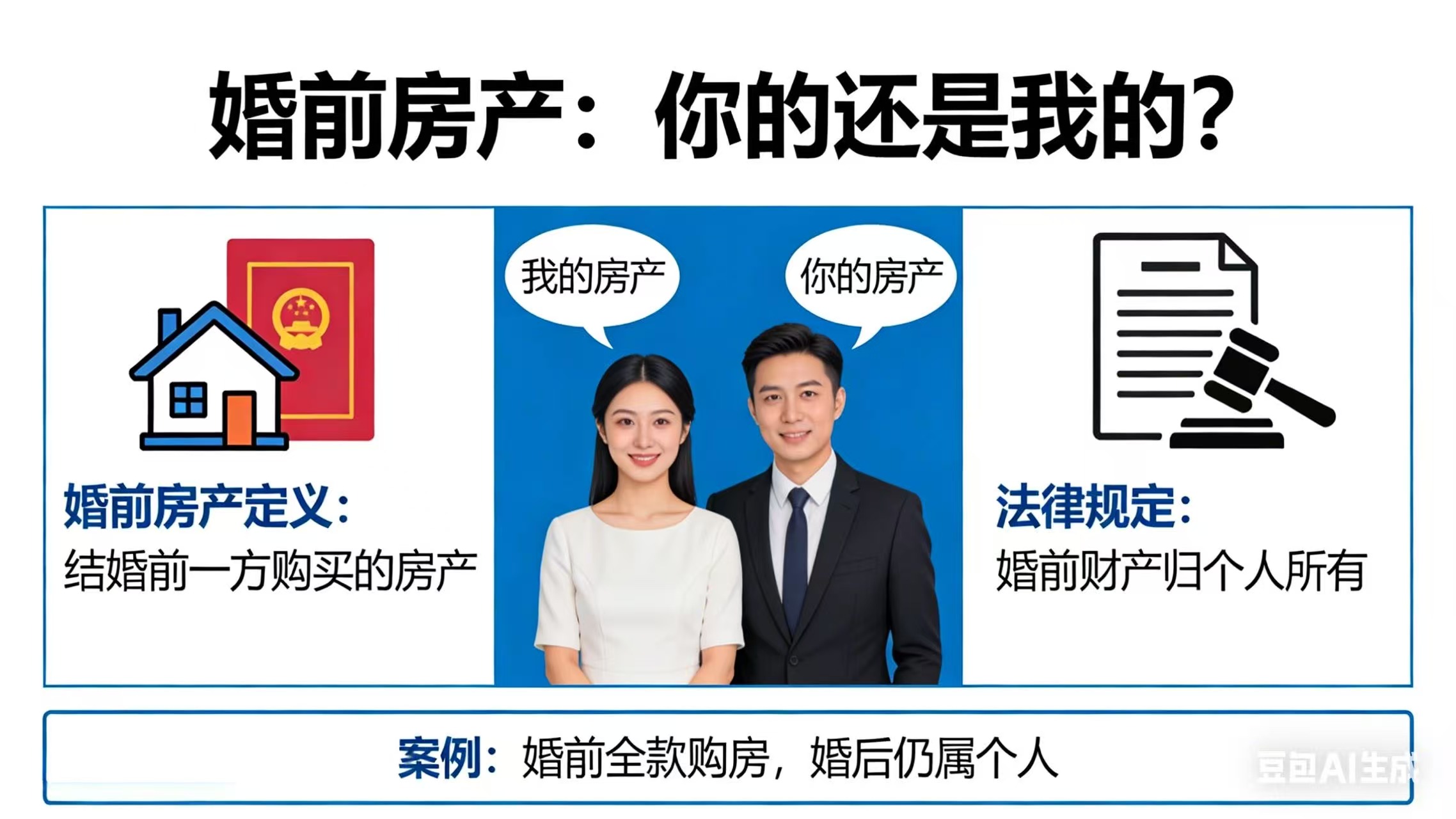 婚前房产：你的还是我的？