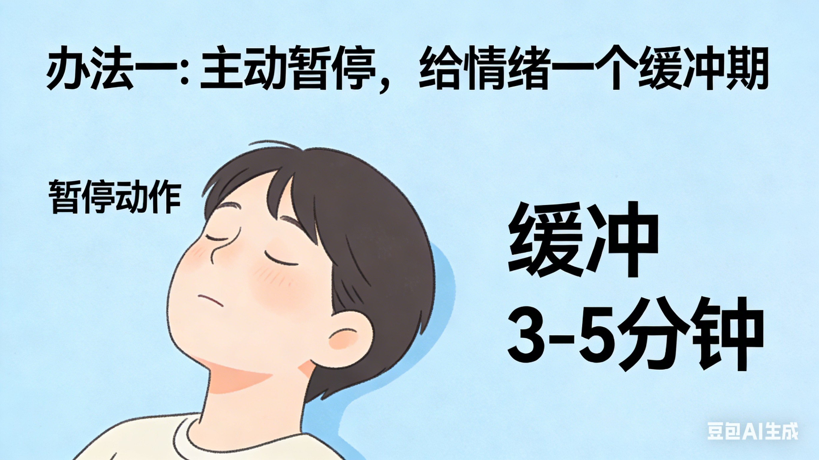 为 “婚姻修复主动暂停缓冲情绪”