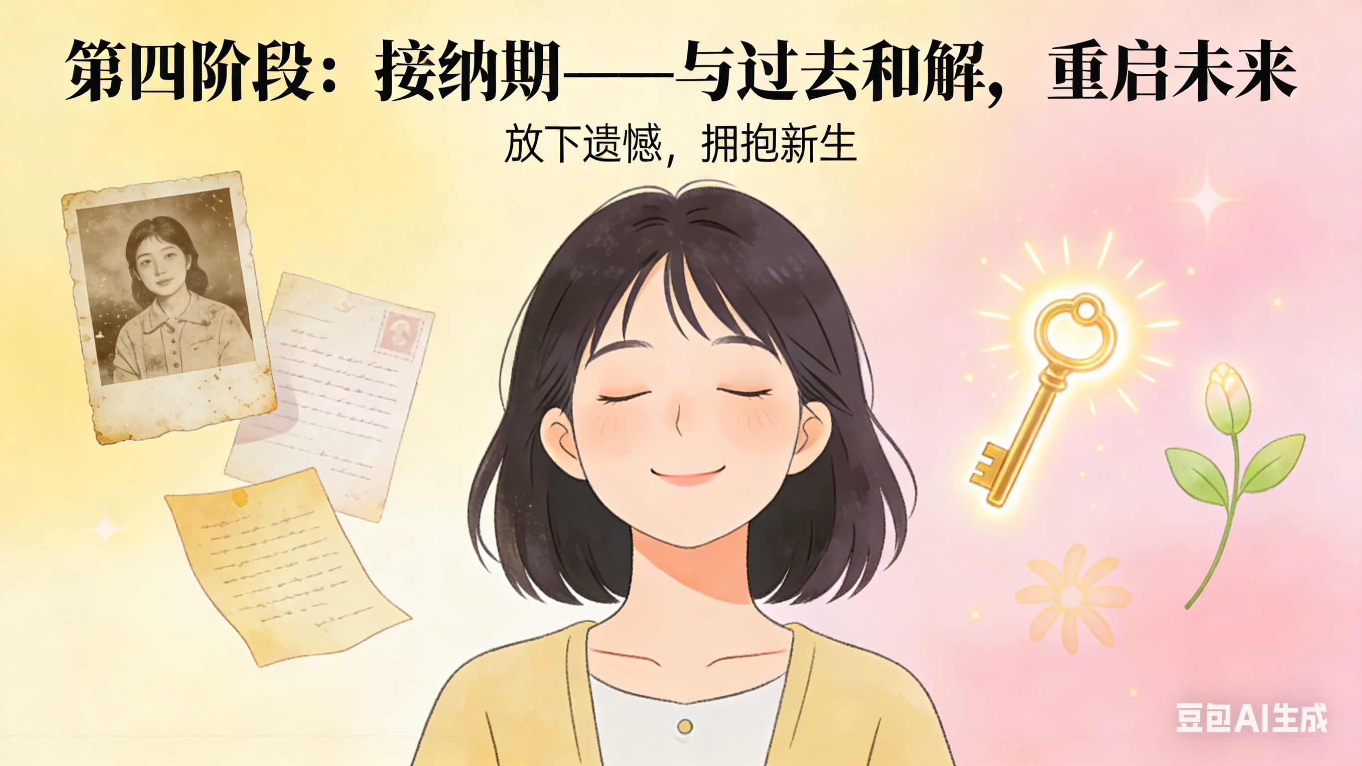第四阶段：接纳期——与过去和解，重启未来