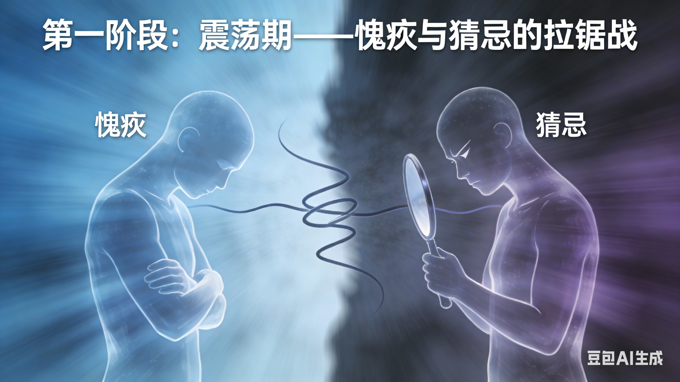 第一阶段：震荡期——愧疚与猜忌的拉锯战