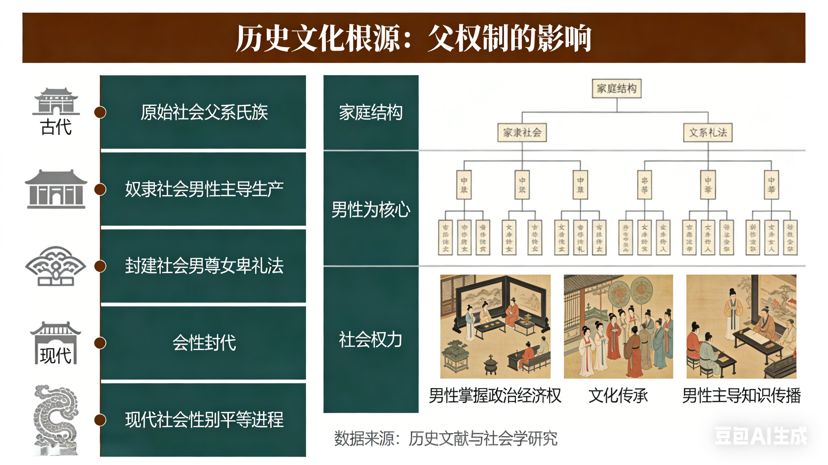 历史文化根源：父权制的影响