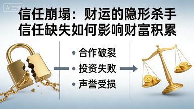出轨的经济黑洞有多可怕？财产、积蓄、人生全被吞噬